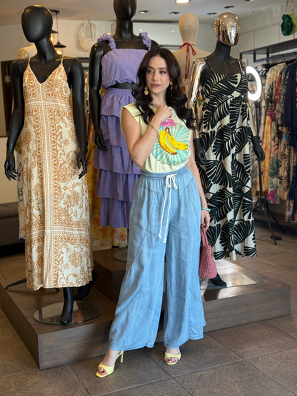 Skyline Flow Denim Pants