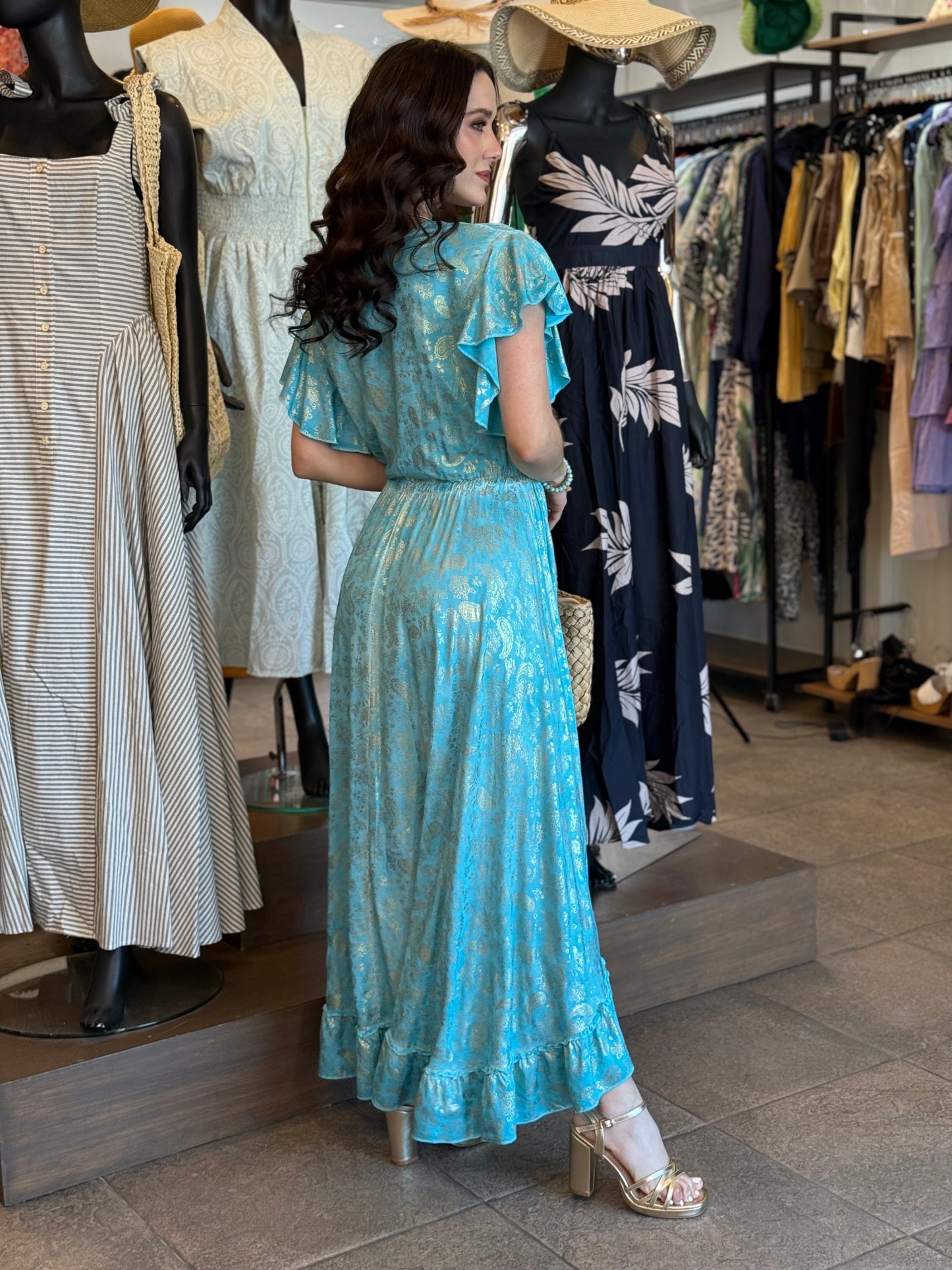 Turquoise Breeze Dress