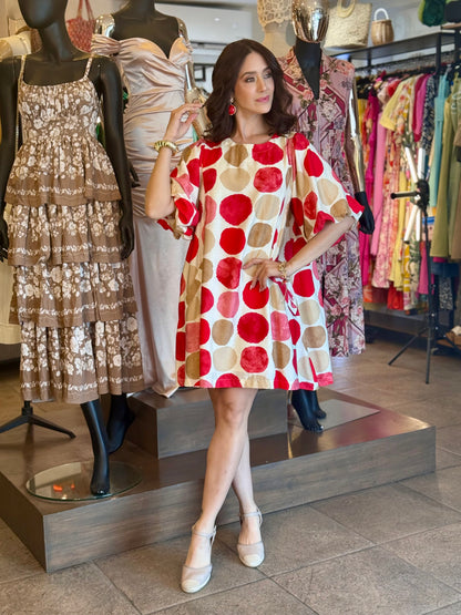 Vestido Scarlet Dots Dress