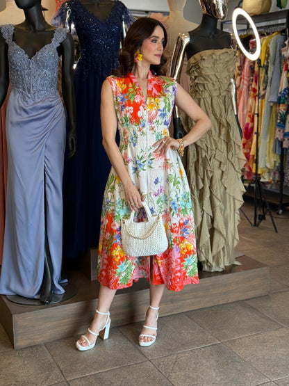 Tropical Blossom Dress