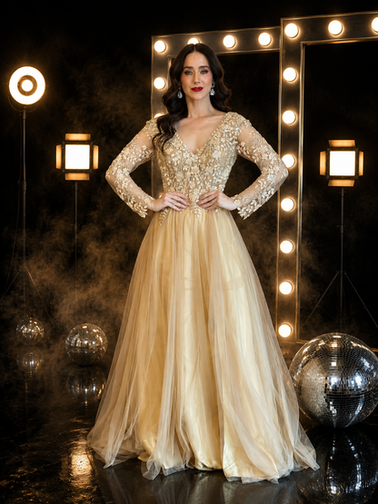 Golden Empress Gown