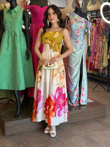 Sunset Garden Maxi Dress