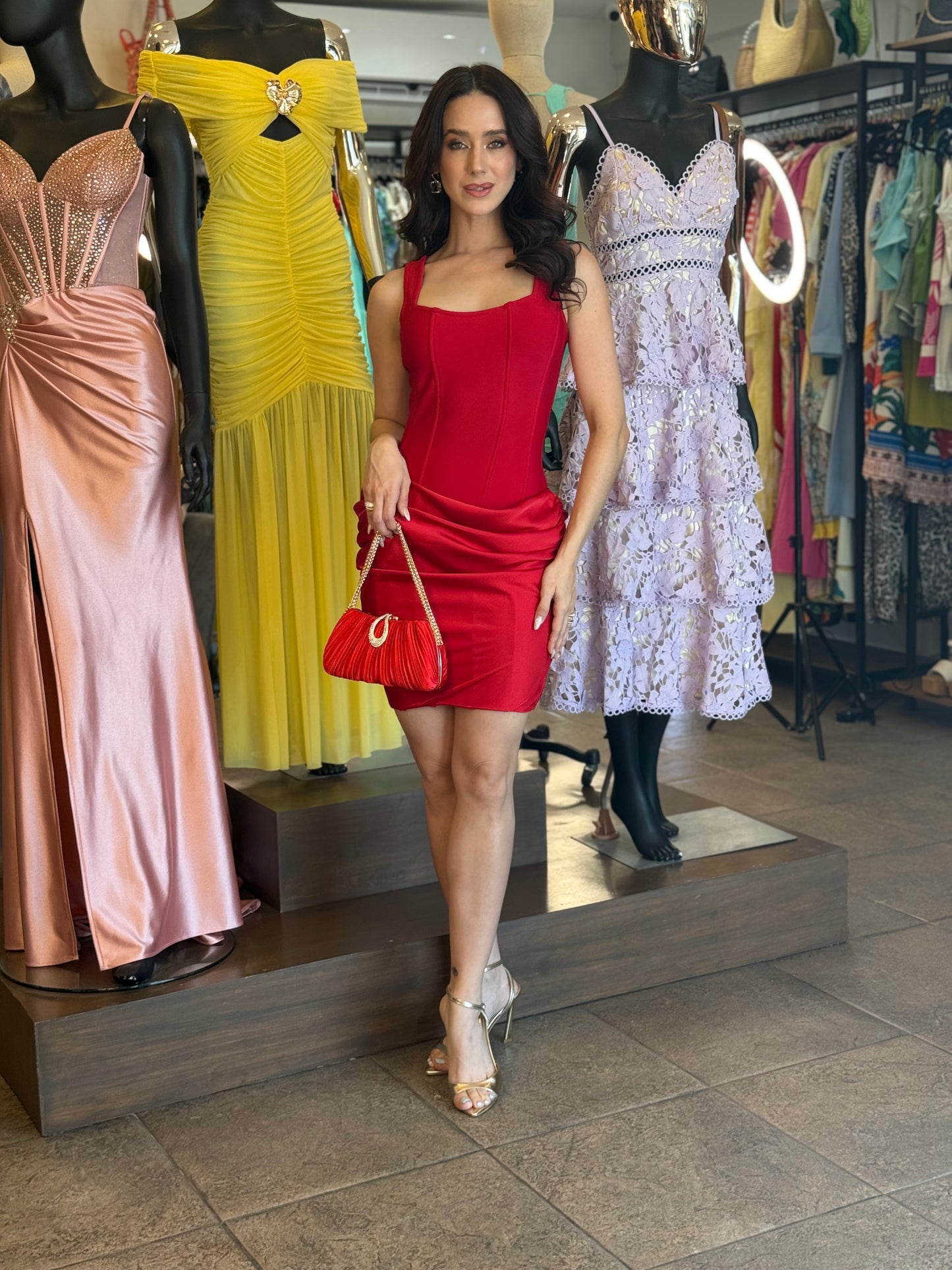 Scarlet Muse Mini Dress
