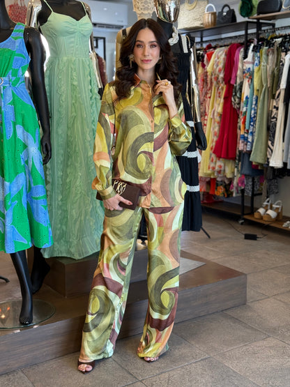 Olive Retro Set