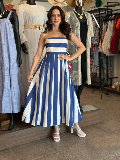 Riviera Stripe Dress