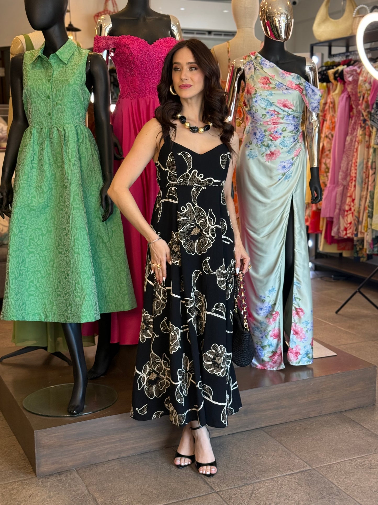 Midnight Bloom Dress