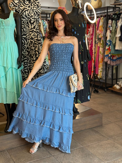 Ocean Breeze Maxi Dress