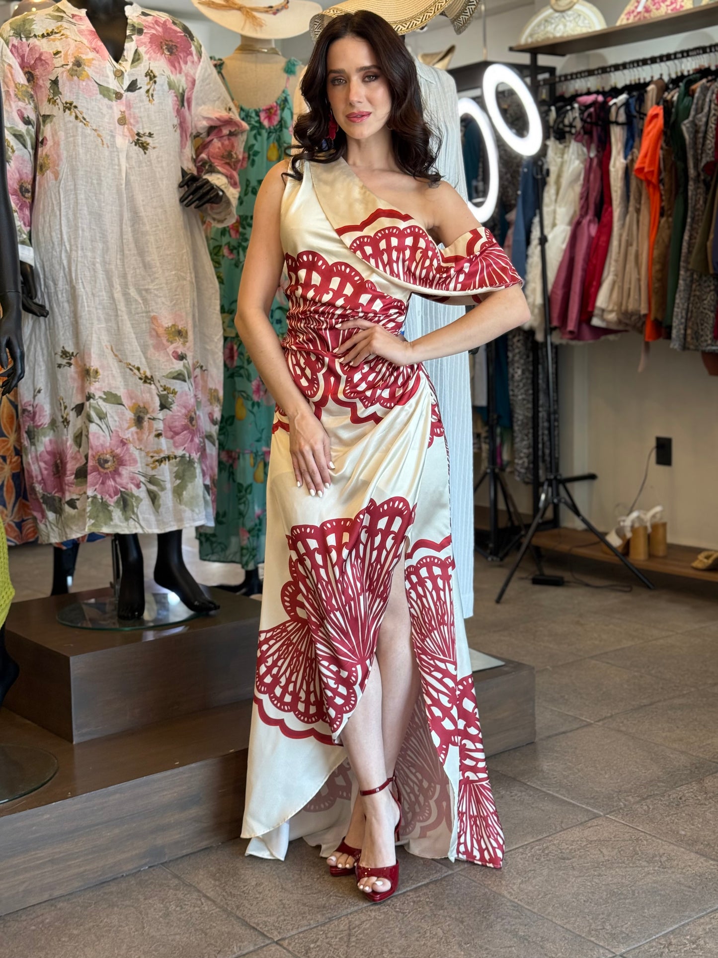 Scarlet Mirage Gown