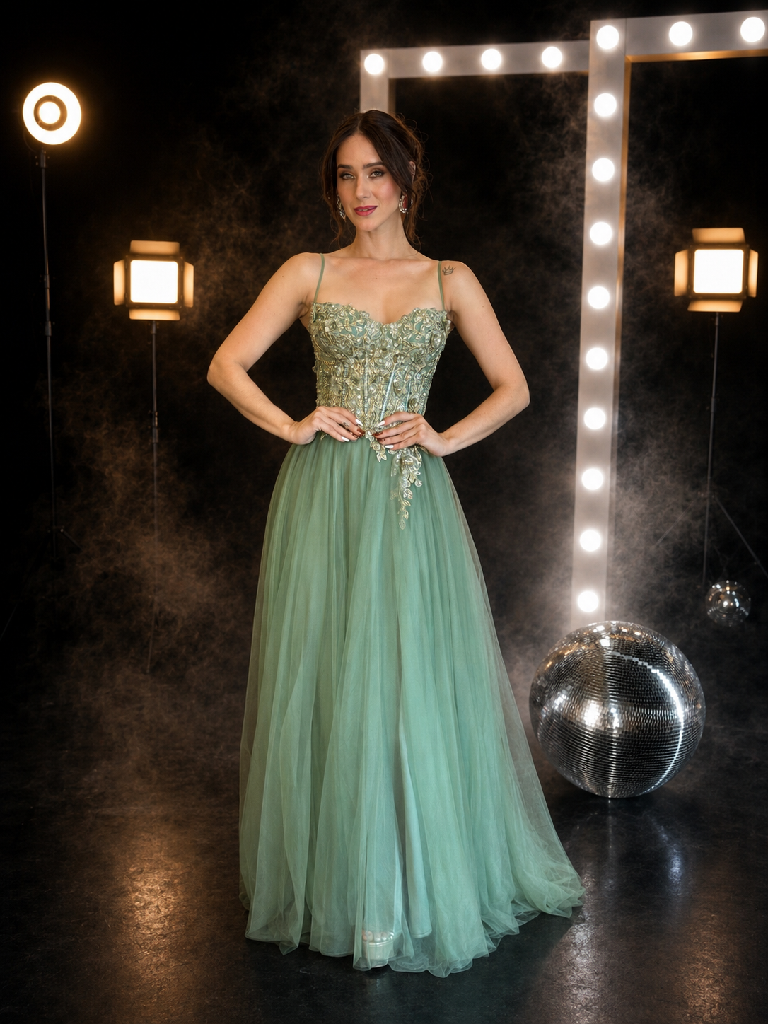 Sage Enchantment Gown