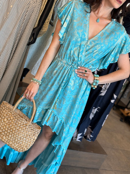 Turquoise Breeze Dress