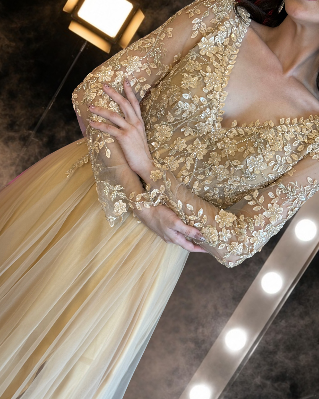 Golden Empress Gown