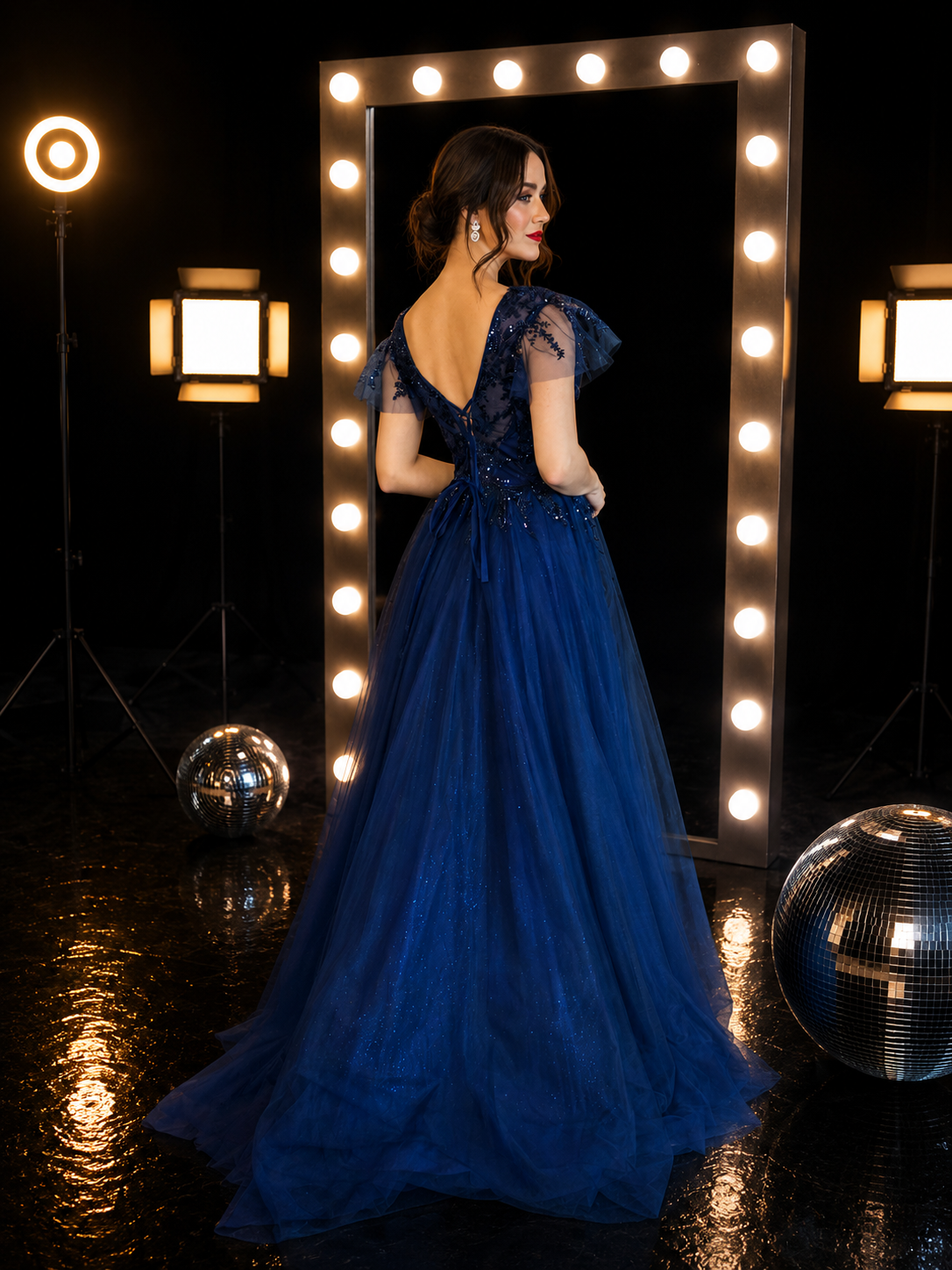Royal Sapphire Ball Gown