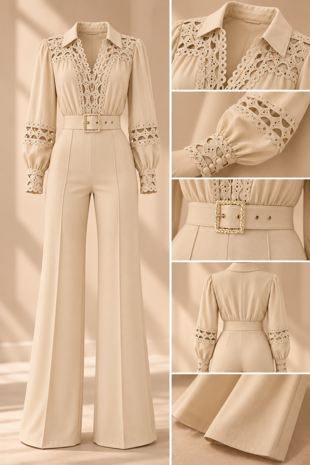 Champagne Grace Jumpsuit