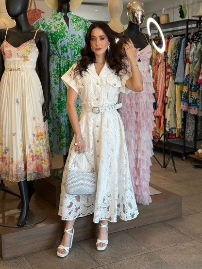 Ivory Lace Reverie Dress