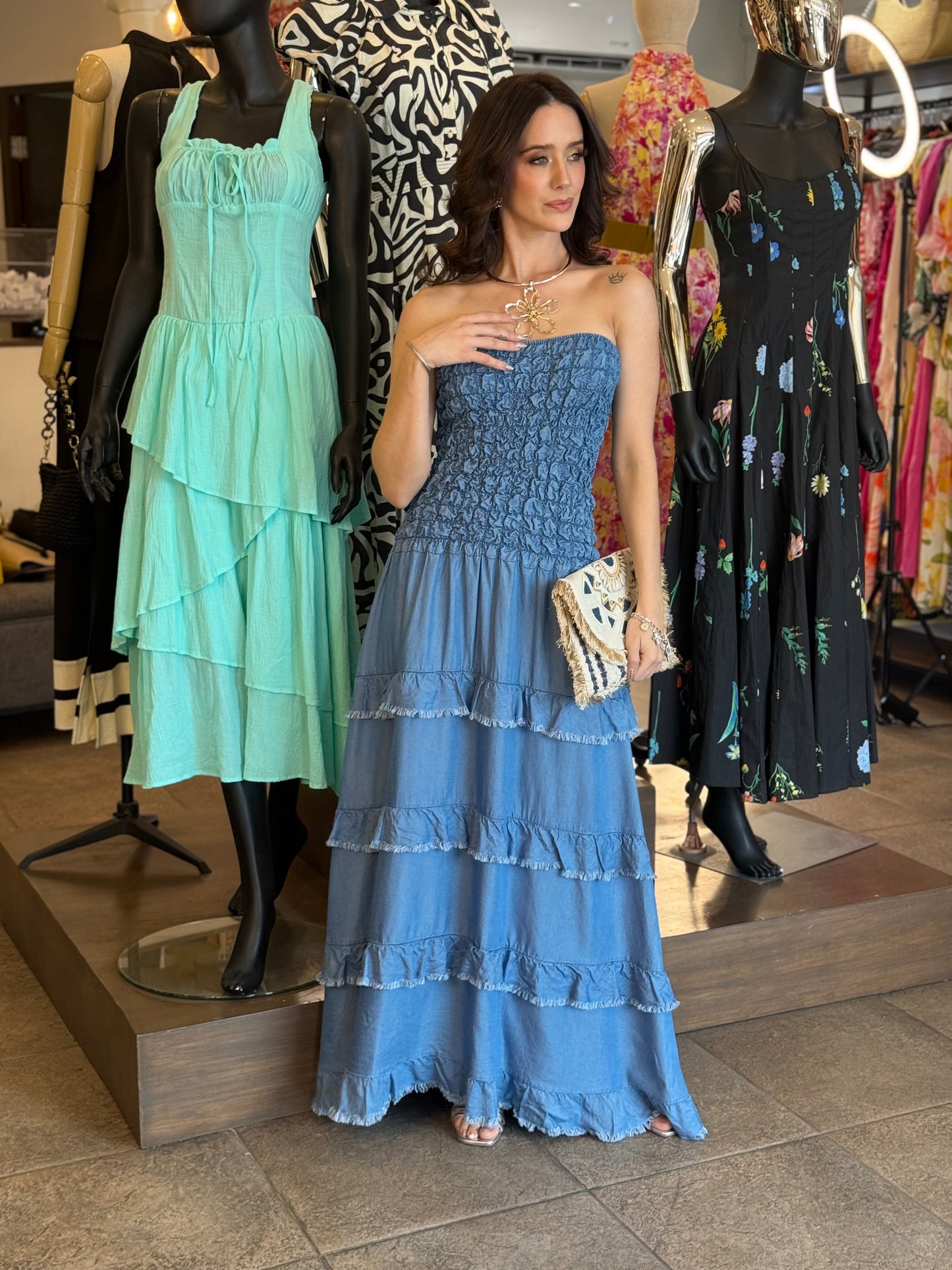 Ocean Breeze Maxi Dress