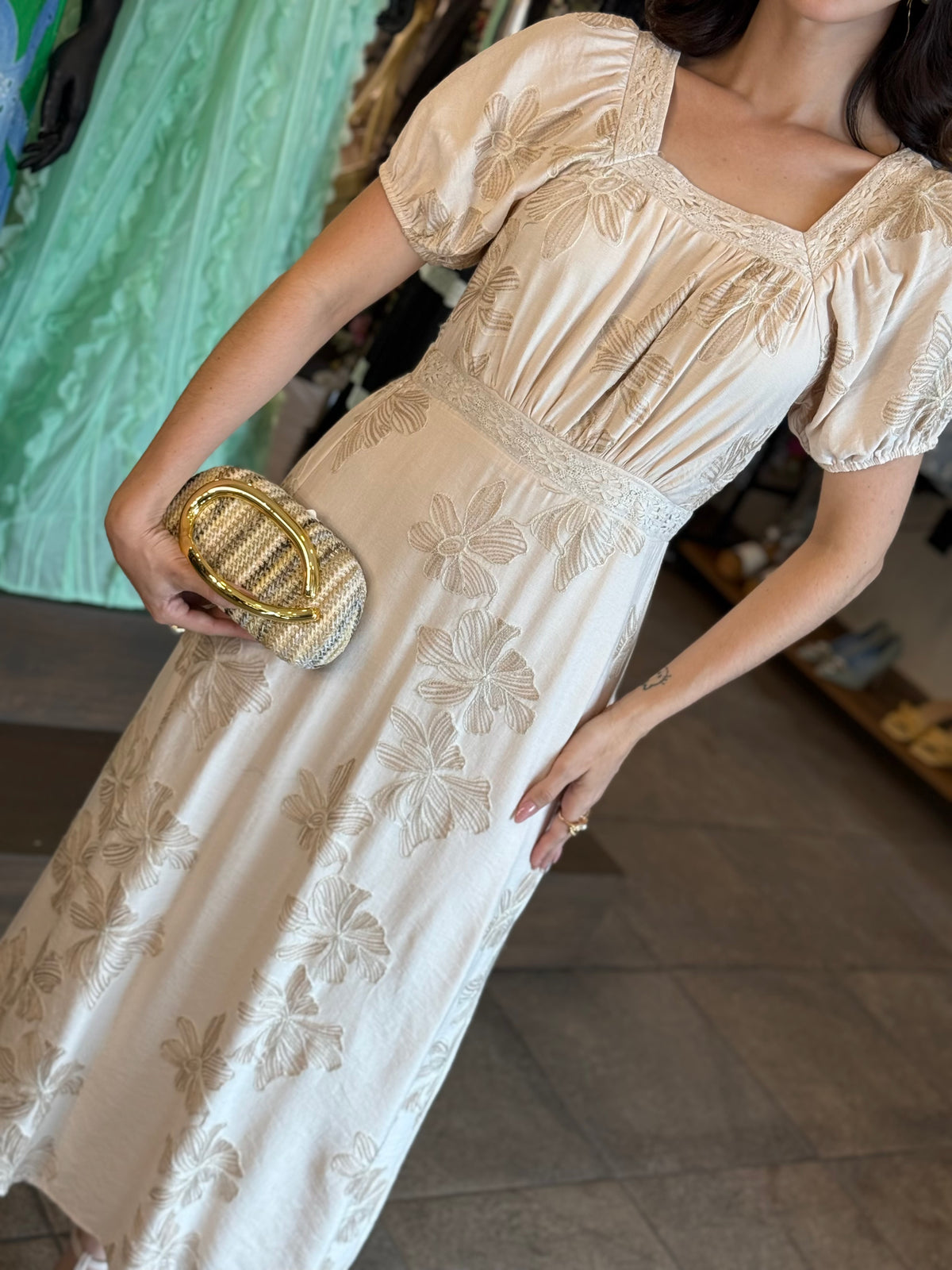 Ivory Bloom Dress