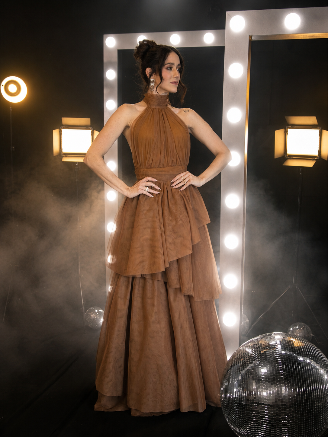 Mocha Majesty Gown