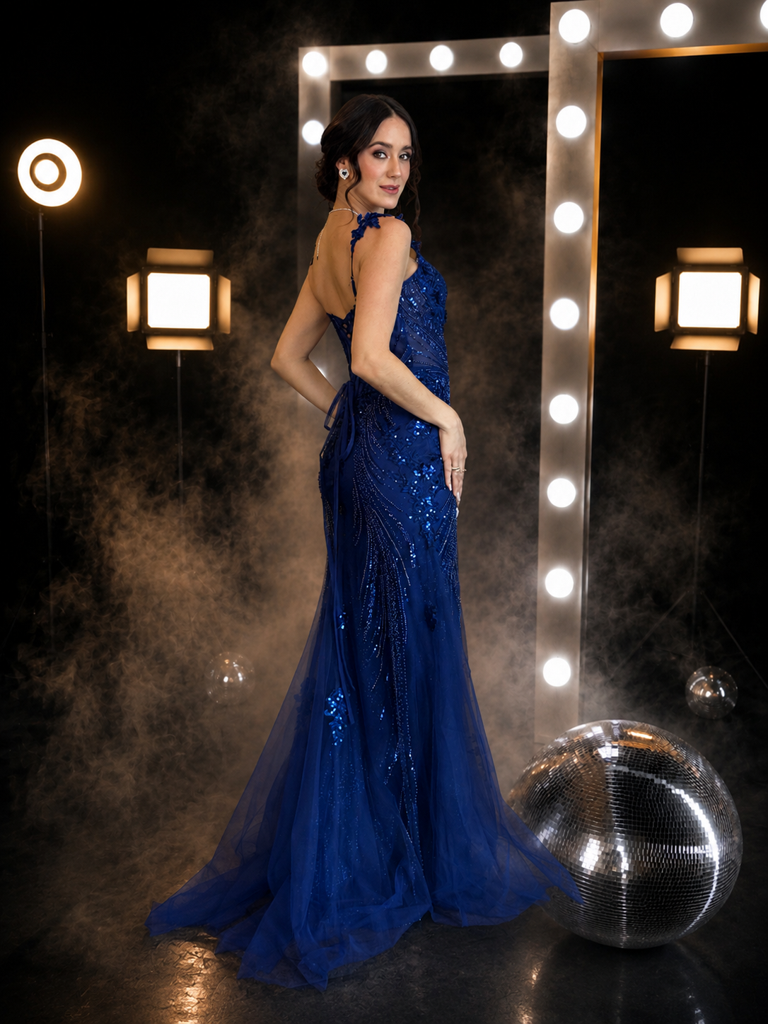 Royal Sapphire Gown