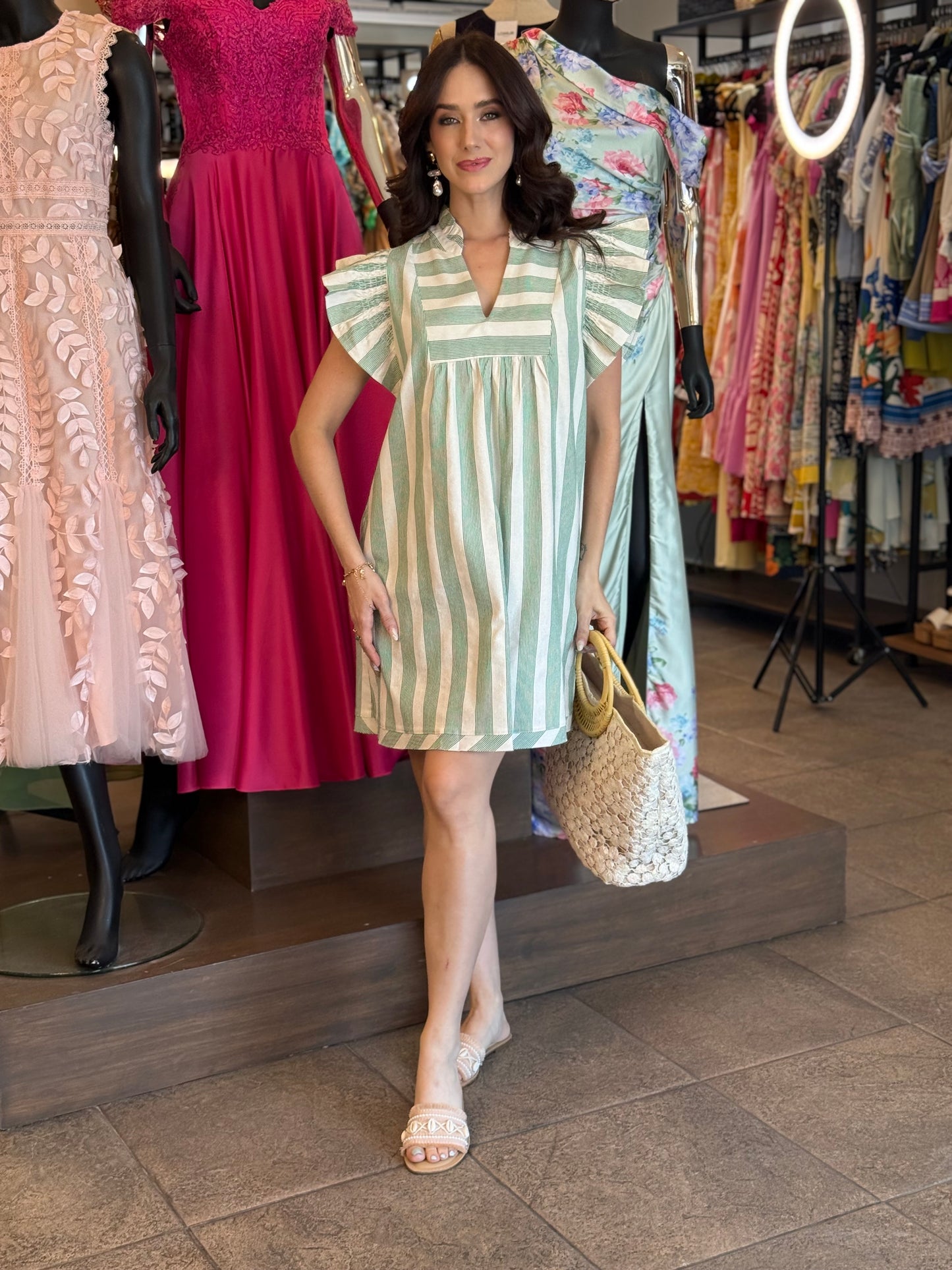 Seaside Stripe Dress