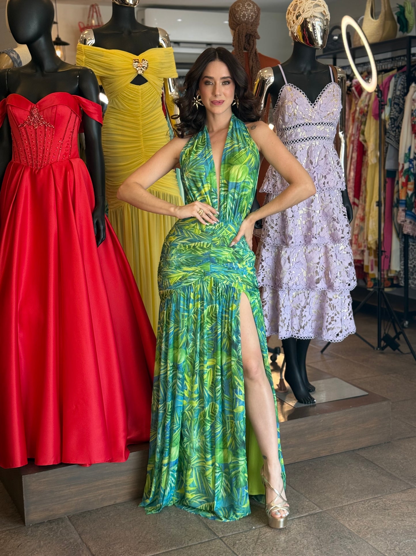 Tropical Allure Dress