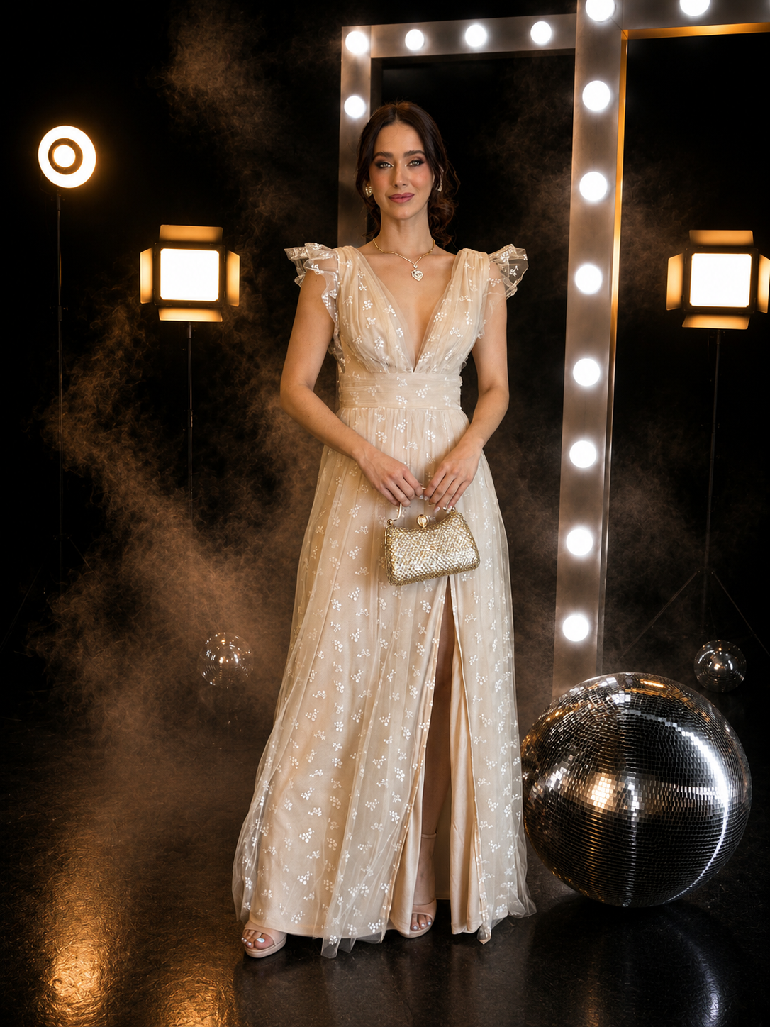 Ethereal Grace Tulle Gown