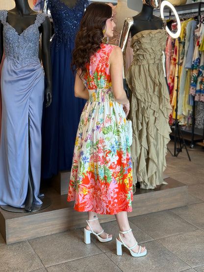 Tropical Blossom Dress