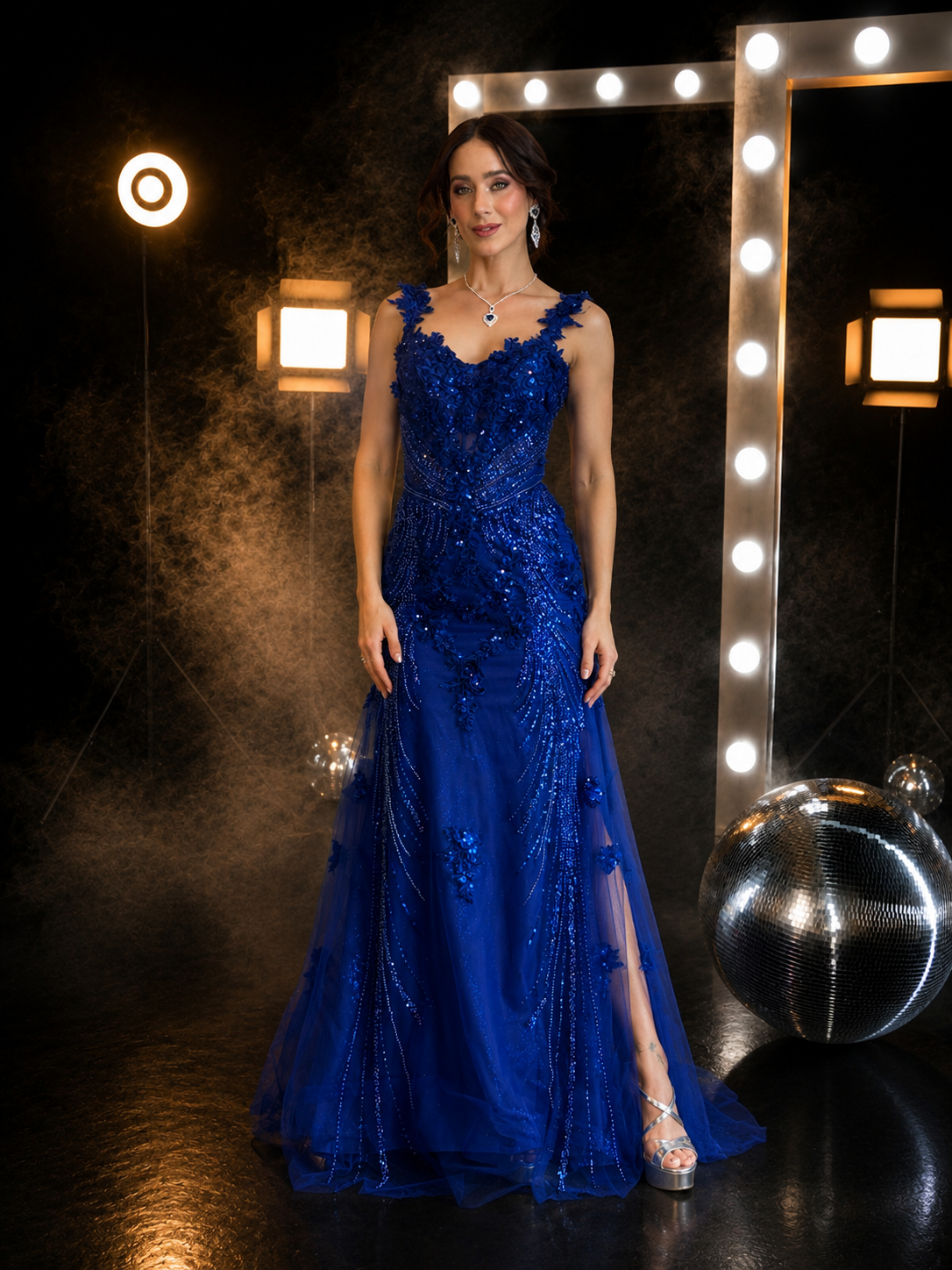 Royal Sapphire Gown