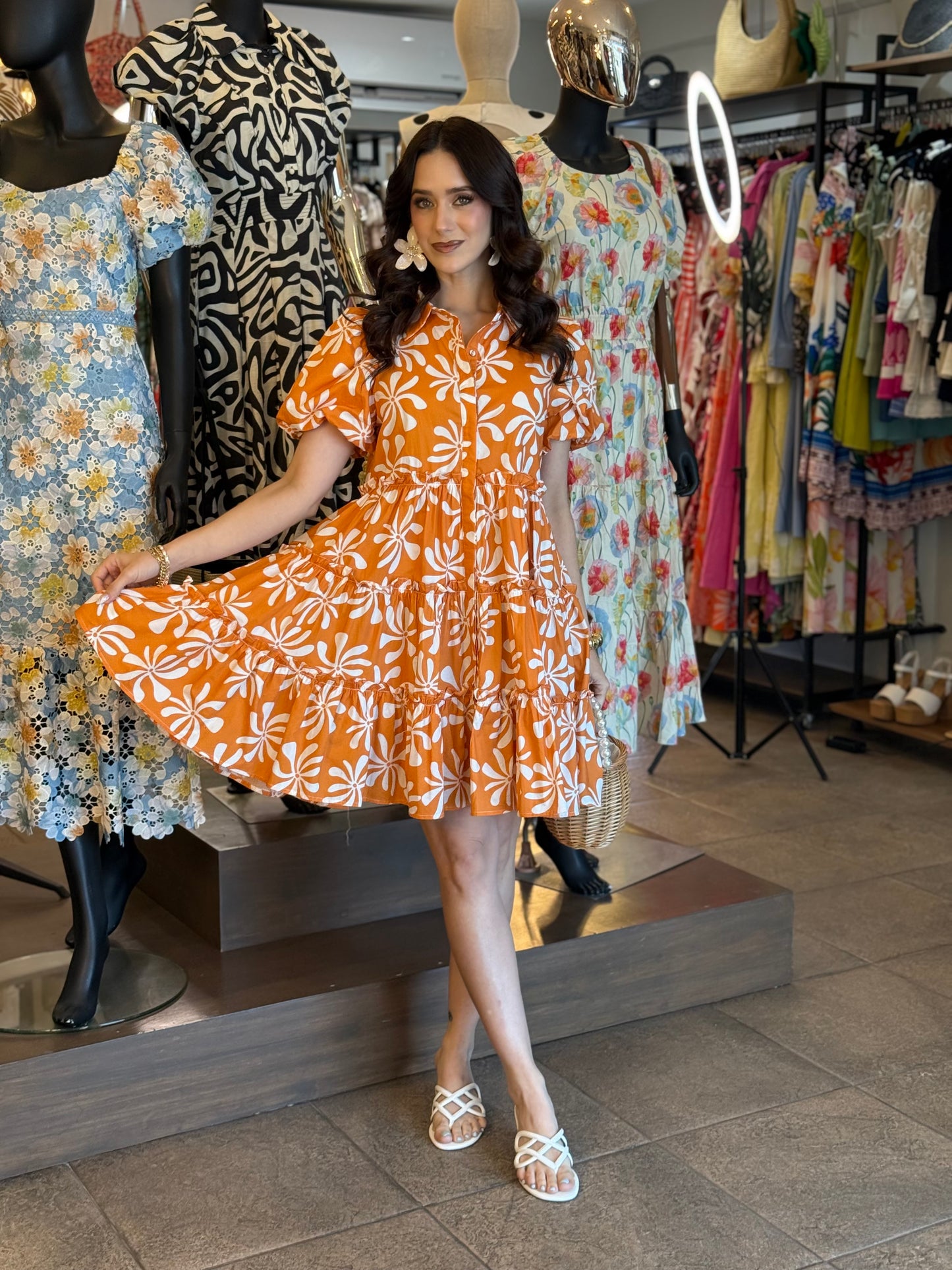 Sunset Daisy Dress