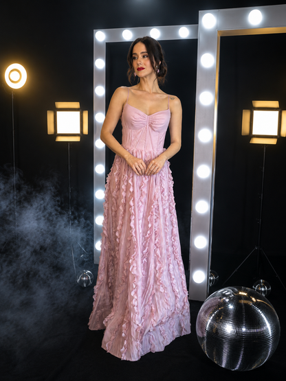 Blush Petals Gown