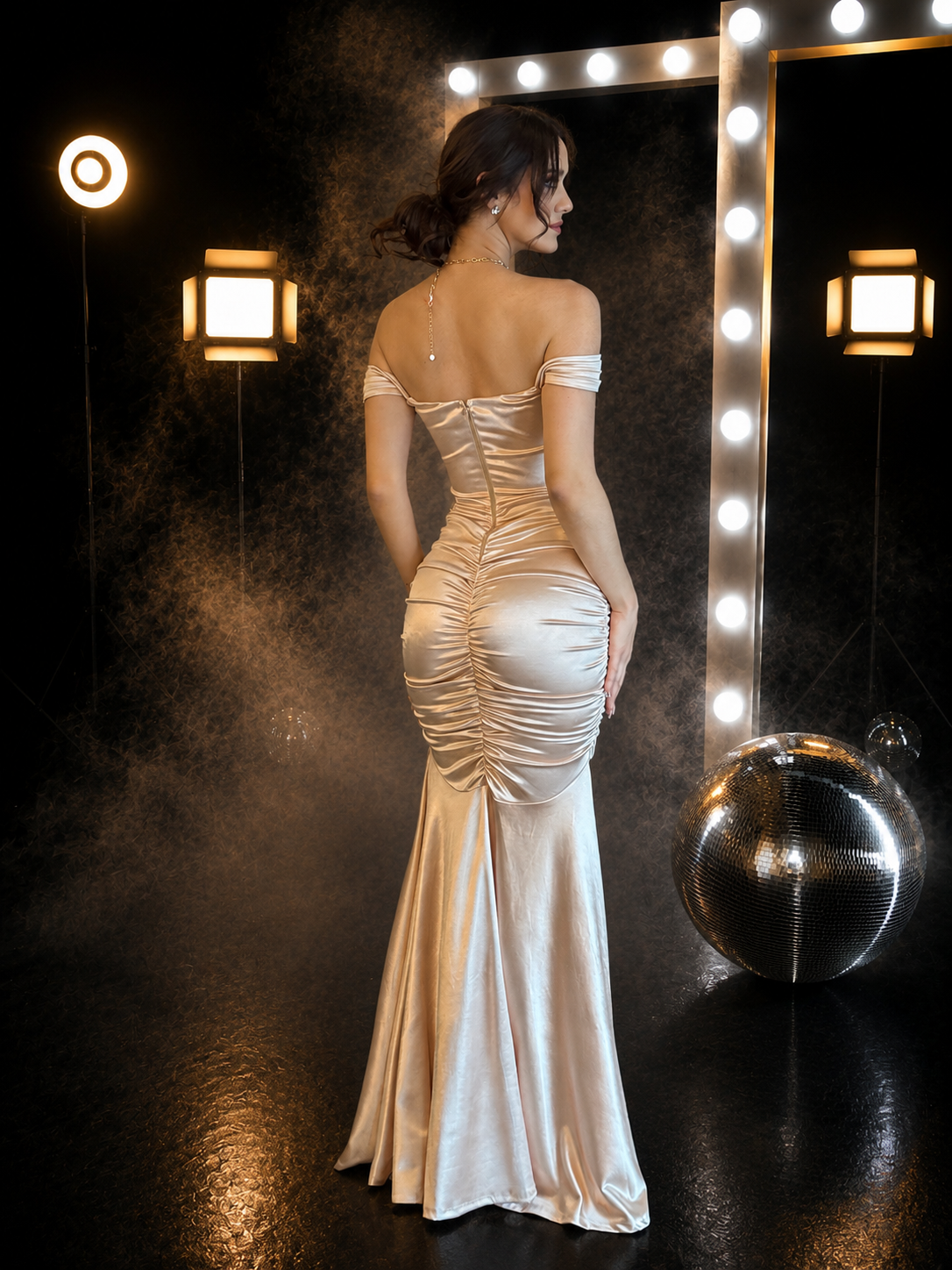Champagne Allure Gown