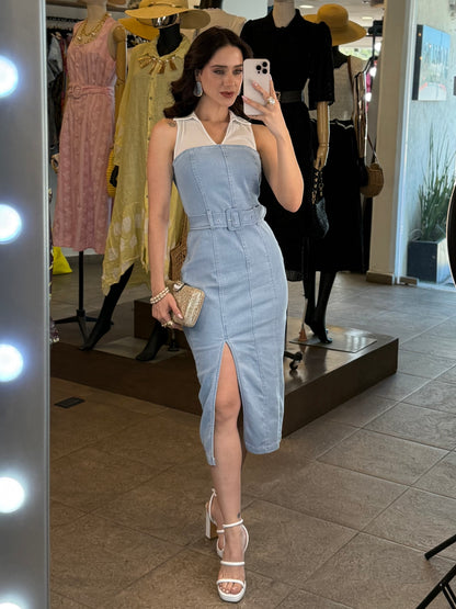 Skyline Denim Muse Dress