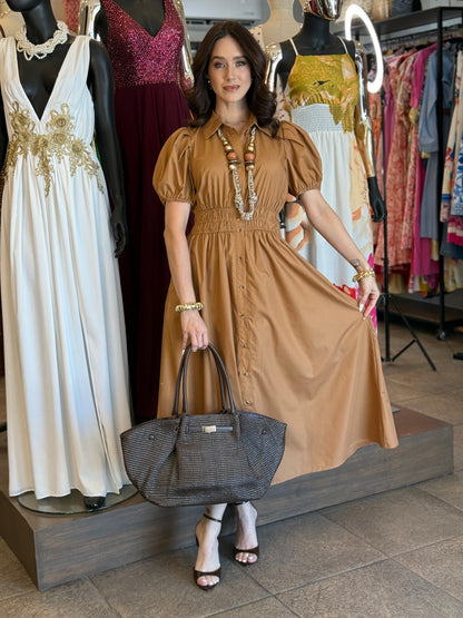 Caramel Grace Dress
