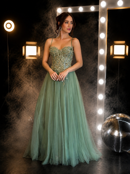 Sage Enchantment Gown