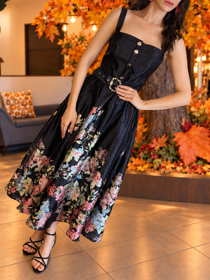 Midnight Garden Dress