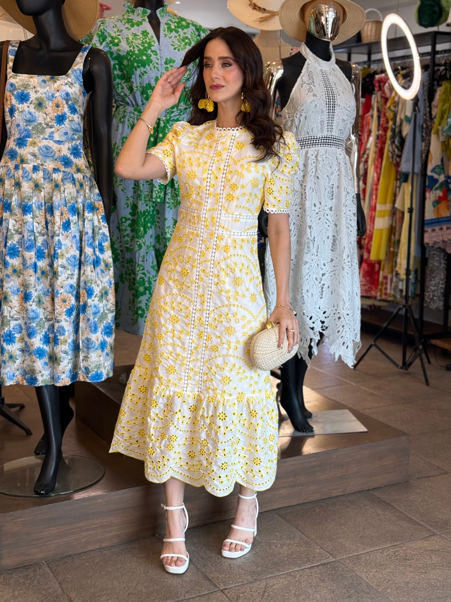 Golden Soleil Dress