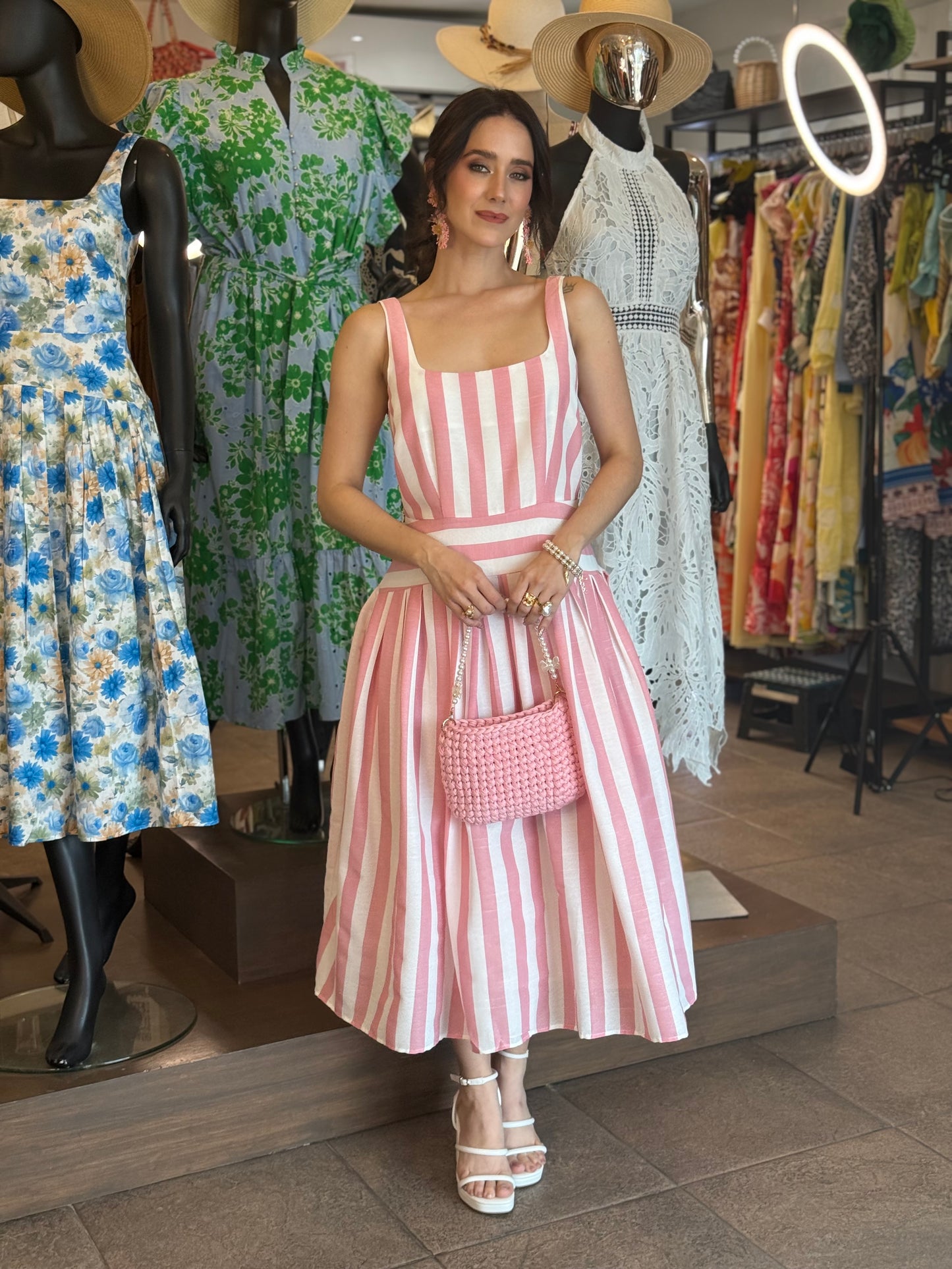 Cotton Candy Promenade Dress