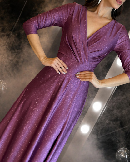 Amethyst Grace Gown