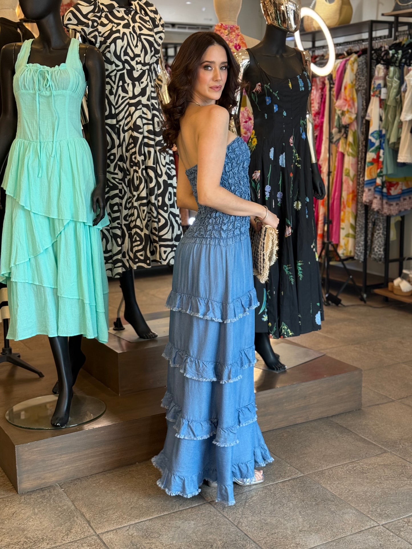 Ocean Breeze Maxi Dress