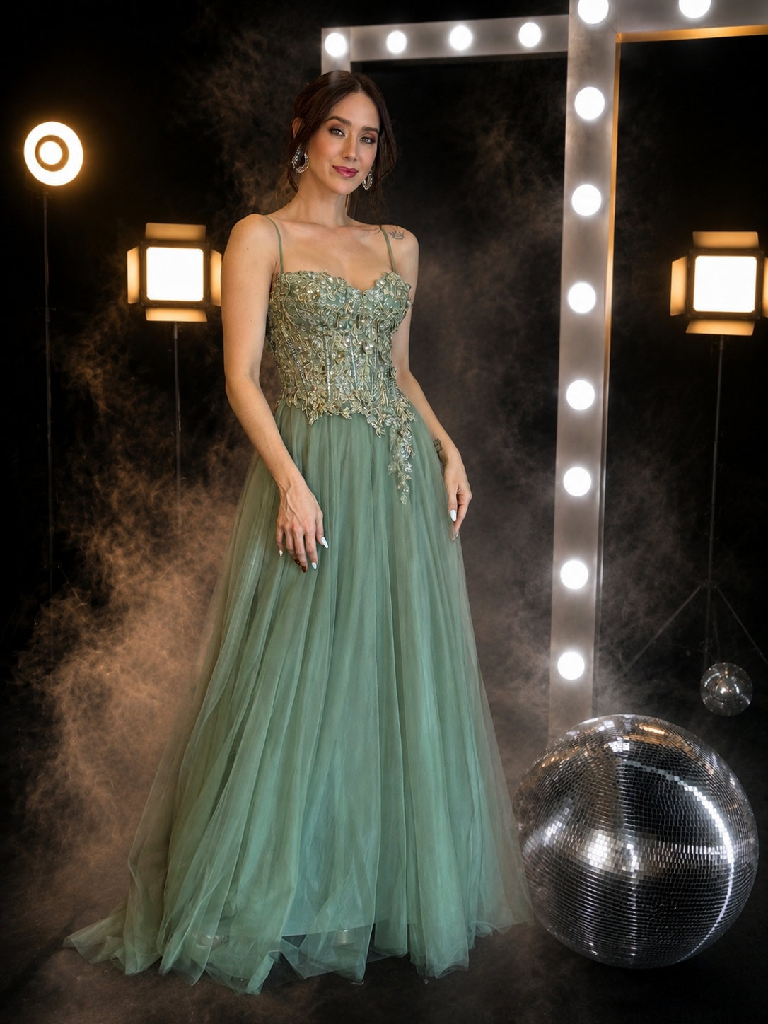 Sage Enchantment Gown