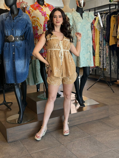 Desert Bloom Linen Set