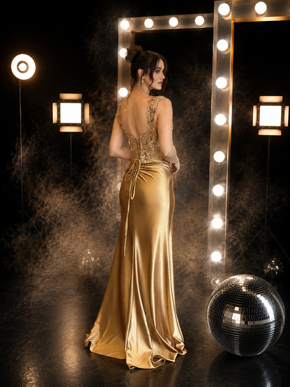 Champagne Luxe Gown