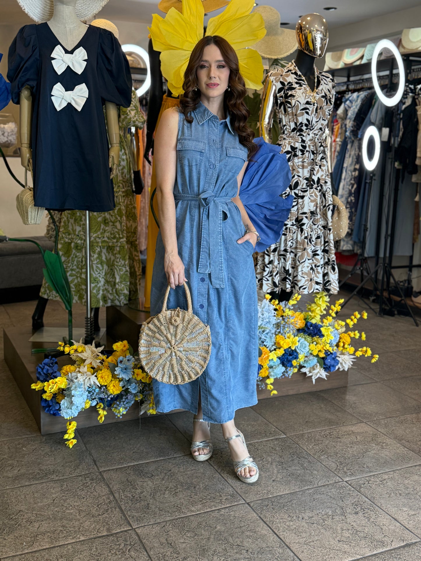 Denim Chic Dress