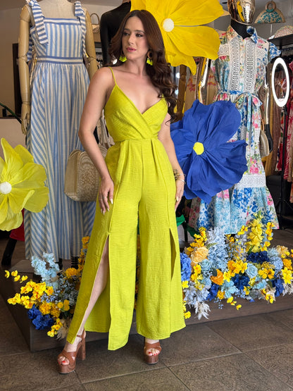 Lime Energy Jumpsuit