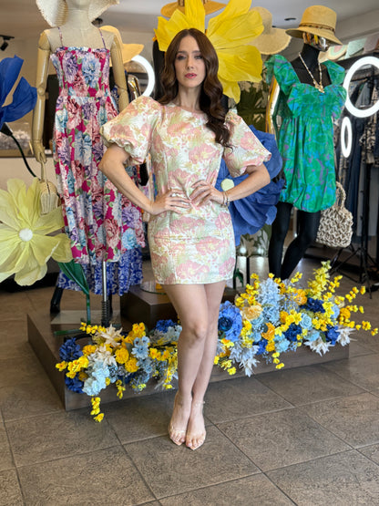 Blossom Garden Mini Dress