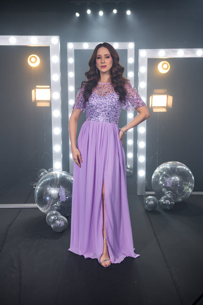 Lilac Grace Gown