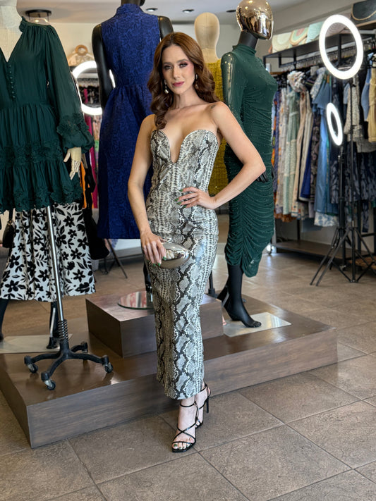 Serpent Glow Dress