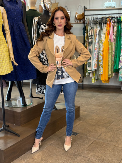 Blazer Camel Grace
