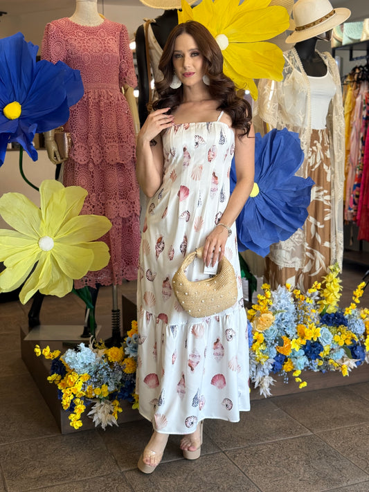 Seashell Whispers Dress