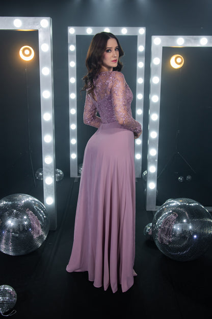 Moonlight Lilac Gown
