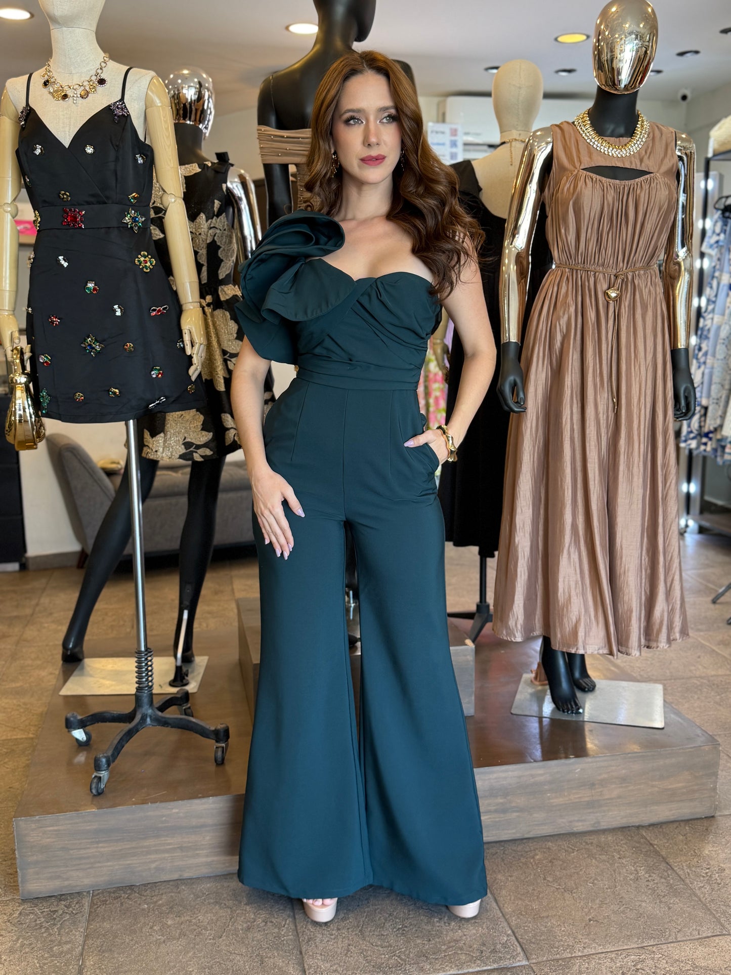 Midnight Bloom Jumpsuit